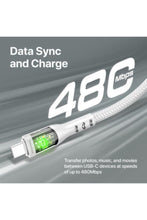 PROMATE | USB-C to USB-C Tranparent Serires With Gold Plated Connector White | TE0201549