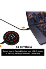 PROMATE | USB-C Hub with Qi Wireless Charger, USB Type-C Docking Station with 100W Type-C Power Delivery | TE0138559