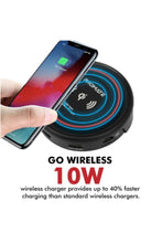 PROMATE | USB-C Hub with Qi Wireless Charger, USB Type-C Docking Station with 100W Type-C Power Delivery | TE0138559