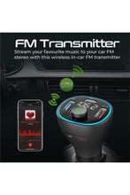 PROMATE | Wireless FM Transmitter, In-Car Bluetooth V 5.1 Transmitter Car Kit with 20W USB-C Power Delivery | TE0184128