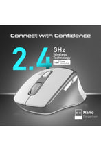 PROMATE | Wireless Mouse Ergonomic Silent Click Optical 2.4GHz Cordless Mice | TE0201542