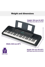 YAMAHA | 61-Keys Portable Keyboard | PSRE273