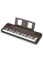 YAMAHA | 61-Keys Digital Portable Keyboard Dark Walnut | PSRE360DW