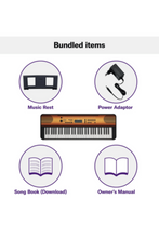 YAMAHA | 61-Keys Digital Portable Keyboard Maple | PSRE360MA