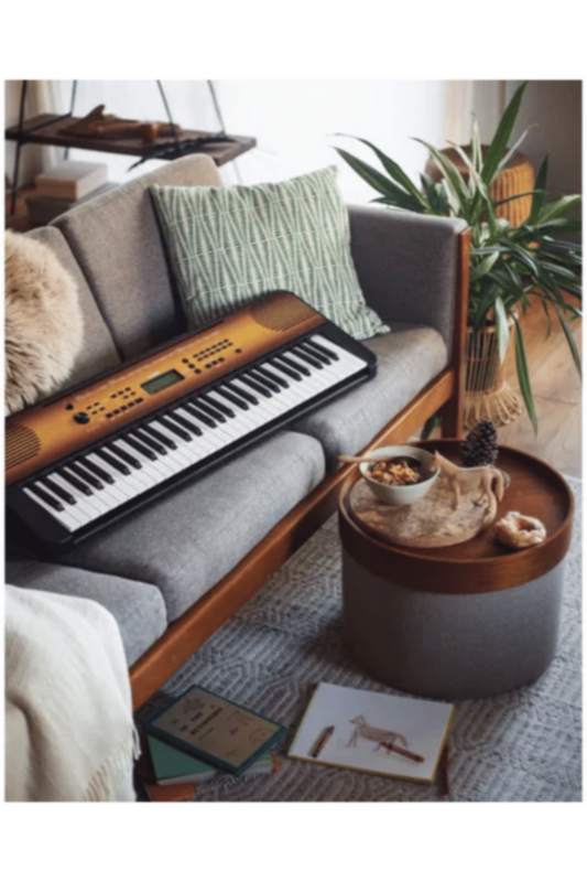 YAMAHA | 61-Keys Digital Portable Keyboard Maple | PSRE360MA