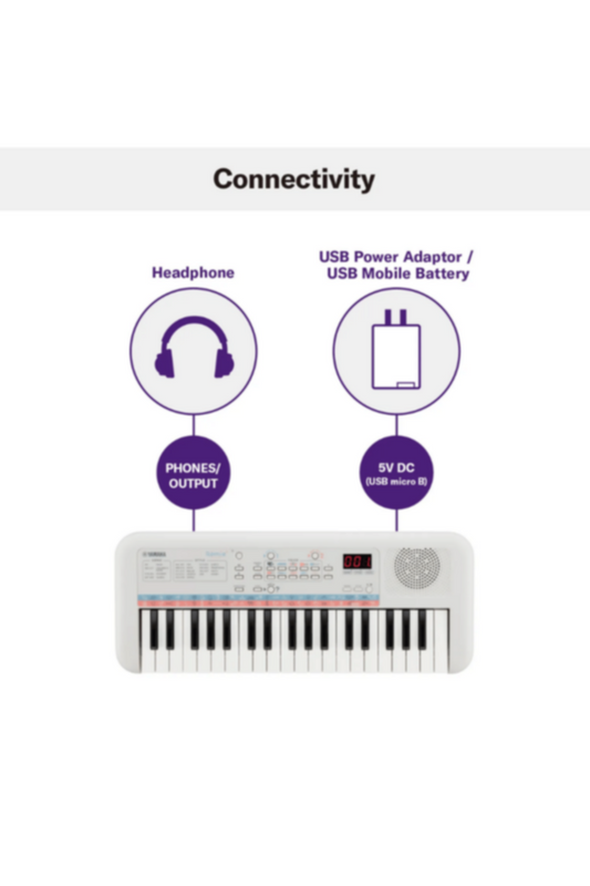 YAMAHA | Remie 37-Keys Mini Digital Portable Keyboard for Kids | PSSE30//Y