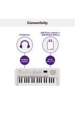 YAMAHA | Remie 37-Keys Mini Digital Portable Keyboard for Kids | PSSE30//Y