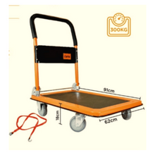 CLARKE | Platform Trolley Metal Base 300Kg 91x18x62cm | PT-300-C