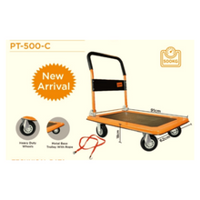 CLARKE | Platform Trolley Metal Base 500Kg 91x18x62cm | PT-500-C