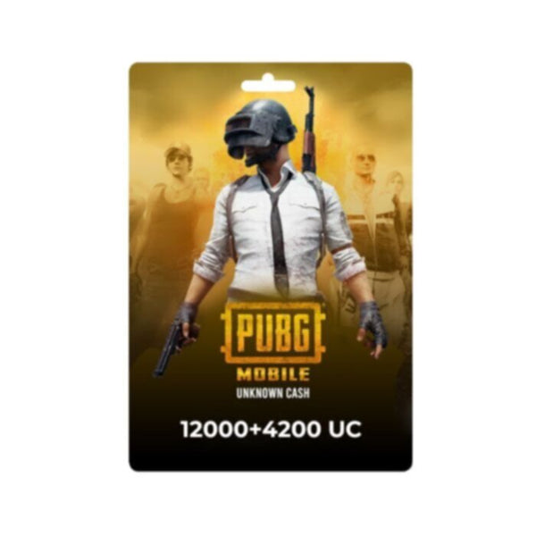 PUBG Pin 12000+4200 UC Retail | 92438