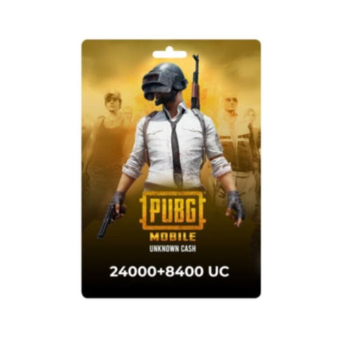 PUBG Pin 24000+8400 UC Retail | 92457