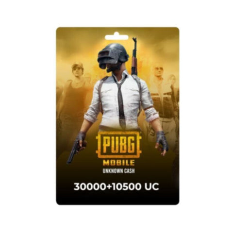 PUBG Pin 30000+10500 UC Retail | 92466