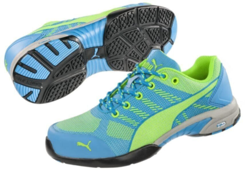 PUMA | Safety Celerity Knit Blue Wns Low Protective Footwear | 642900