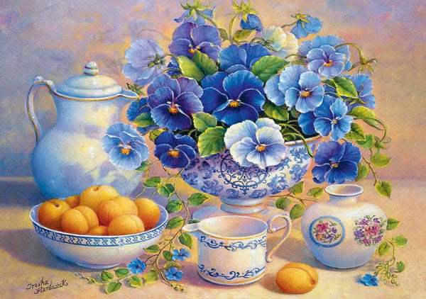 TREFL | Puzzles 1000 Blue Bouquet DDFA | 10466