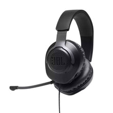 JBL | Quantum 100 Wired Over-ear Gaming Headset with a Detachable Mic - Black