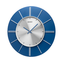 SEIKO | Silver-Blue Decor Wall Clock | QXA800L