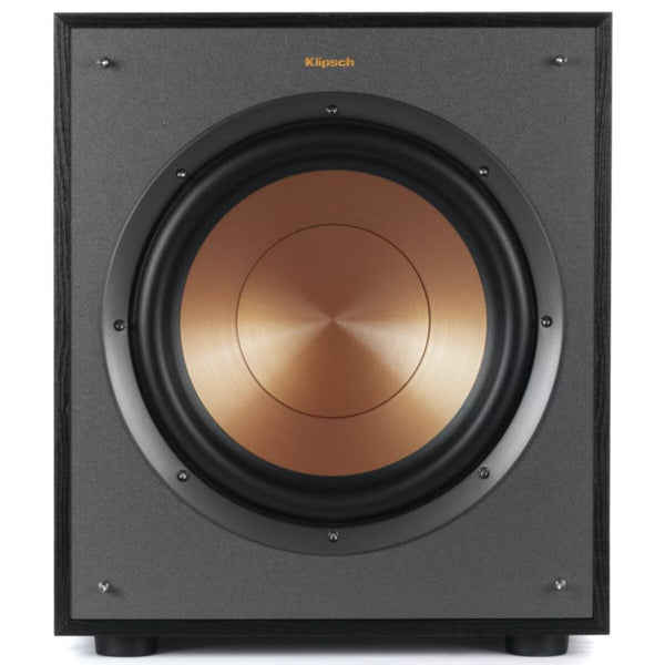 KLIPSCH | 10"inch Front-Firing Spun-Copper Sub Woofer 300W | R-100SW
