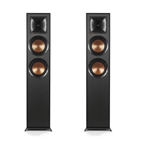 KLIPSCH | Ebony Dolby Atmos Floorstanding Speaker Pair BLK/GNM | R-625 FA