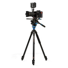 BENRO | Aluminium Single Tube Tripod Flip Lock 3 Section S6PRO Video Head | A2573F