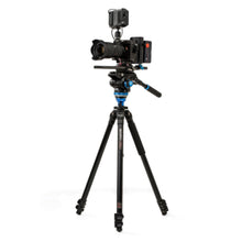 BENRO | Aluminium Single Tube Tripod Flip Lock 3 Section S6PRO Video Head | A2573F