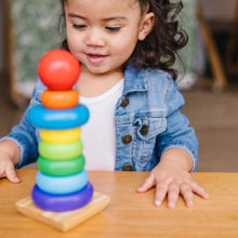 MELISSA & DOUG | Rainbow Stacker Classic Toy 18+ months | 46000576