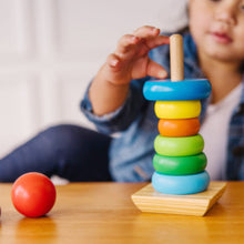 MELISSA & DOUG | Rainbow Stacker Classic Toy 18+ months | 46000576