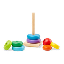 MELISSA & DOUG | Rainbow Stacker Classic Toy 18+ months | 46000576