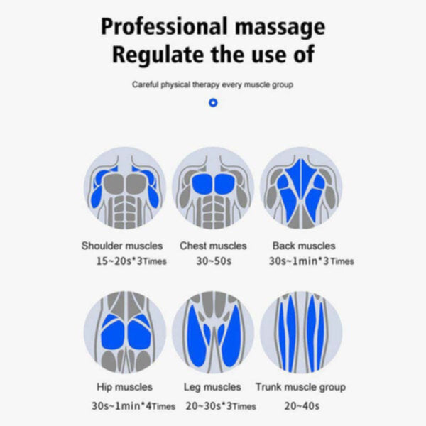 RAKO | Vibo Sports Massage Gun Grey | 9000026