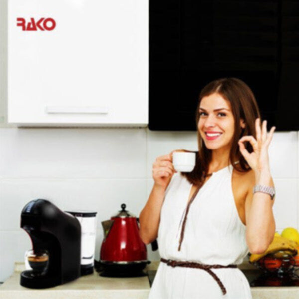 RAKO | Caffe 3 In 1 Coffee Maker Black | 9000037