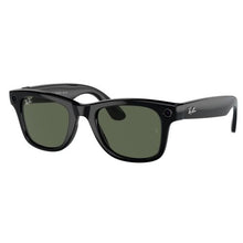 RAYBAN | Meta Wayfarer Smart Glasses Shiny Black G15 Green | RW4006Green