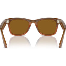 RAYBAN | Meta Smart Glasses Headliner Shiny Caramel With Polar Brown | RW4008Brown