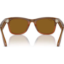 RAYBAN | Meta Smart Glasses Headliner Shiny Caramel With Polar Brown | RW4008Brown
