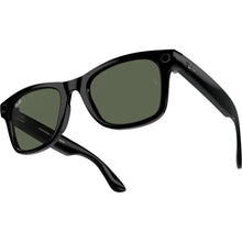 RAYBAN | Meta Wayfarer Smart Glasses Shiny Black G15 Green | RW4006Green