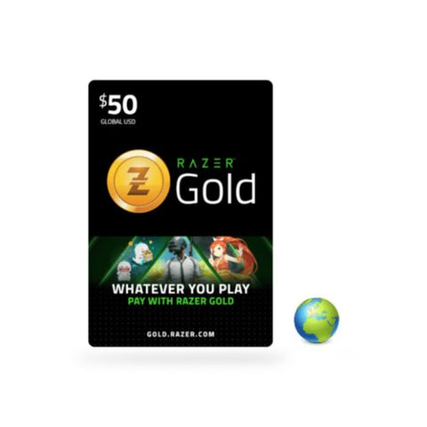 Razer Gold $50 Retail | 75476