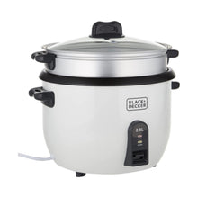 BLACK + DECKER | 11.8 Cup Rice Cooker White 1100W 2.8 litres | RC2850-B5