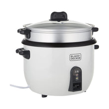 BLACK + DECKER | 11.8 Cup Rice Cooker White 1100W 2.8 litres | RC2850-B5