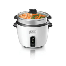 BLACK + DECKER | 11.8 Cup Rice Cooker White 1100W 2.8 litres | RC2850-B5
