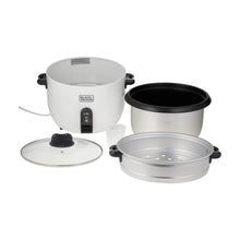 BLACK + DECKER | 11.8 Cup Rice Cooker White 1100W 2.8 litres | RC2850-B5