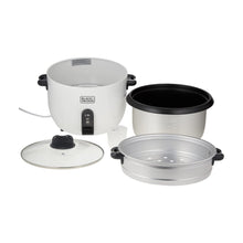 BLACK + DECKER | 11.8 Cup Rice Cooker White 1100W 2.8 litres | RC2850-B5