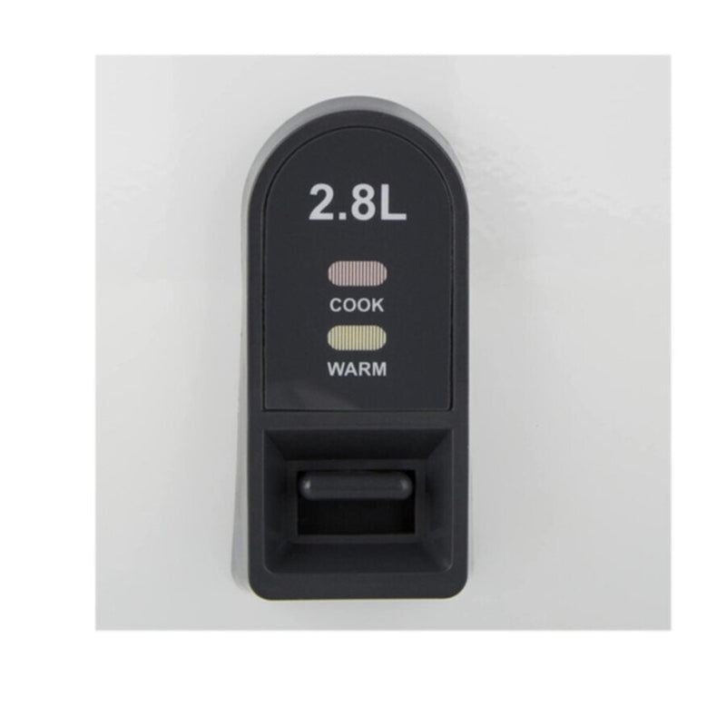 BLACK + DECKER | 11.8 Cup Rice Cooker White 1100W 2.8 litres | RC2850-B5