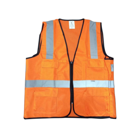 VOLKS | Reflective Safety Vest Orange | VOK1320