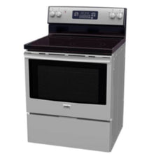 MABE | Standing Ceramic Cooker 76 cm / 30 in 4 Radiant Burners | EML735NXF0