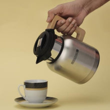 ROYALFORD | Stainless Steel Vacuum Flask with Wooden Handle 1.5Ltr | RF10171