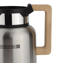 ROYALFORD | Stainless Steel Vacuum Flask with Wooden Handle 1Ltr | RF10169