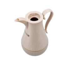 ROYALFORD | Daaria Glass Double Wall Vacuum Flask 1Ltr/ 33.5oz Cream | RF10173