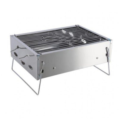 ROYALFORD | Stainless Steel Barbecue Stand with Grill 36x26x17cm | RF10361