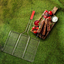 ROYALFORD | Barbeque Grill Chromium Plated Iron with Handle 43x30x70cm | RF10373