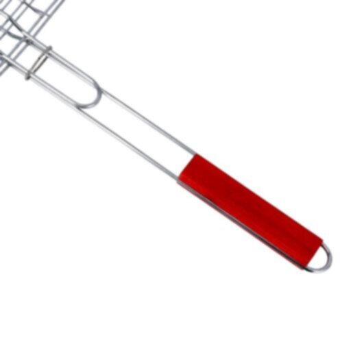 ROYALFORD | Barbeque Grill Chromium Plated Iron Wooden Handle 40x45x74cm | RF10379