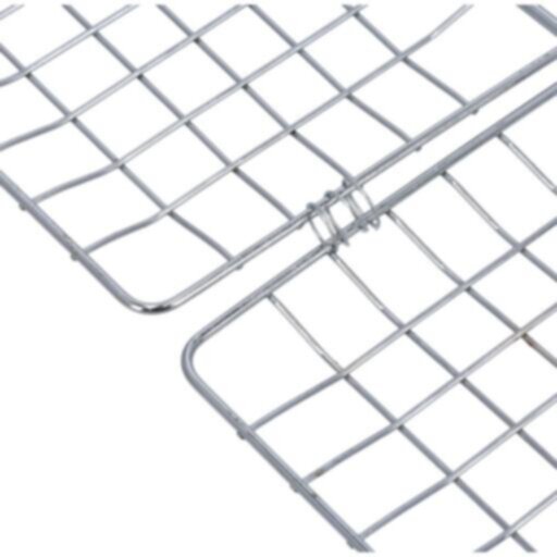 ROYALFORD | Barbeque Grill Chromium Plated Iron Wooden Handle 30x40x70cm | RF10380