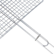 ROYALFORD | Barbeque Grill Chromium Plated Iron Wooden Handle 30x40x70cm | RF10380